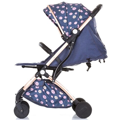 Carucior sport Chipolino Vibe denim rose,poza 4