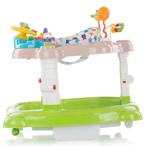 Premergator 4 in 1 Chipolino Joya Lux stars, Culoare: Verde,poza 5  - ExclusivMAG.ro Premergator 4 in 1 Chipolino Joya Lux stars, Culoare: Verde,poza 5