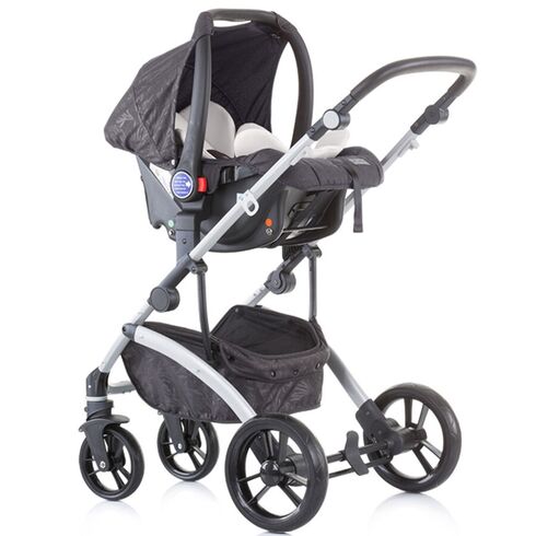 Carucior 3 in 1 Chipolino Malta silver, Culoare: Gri,poza 4  - ExclusivMAG.ro Carucior 3 in 1 Chipolino Malta silver, Culoare: Gri,poza 4
