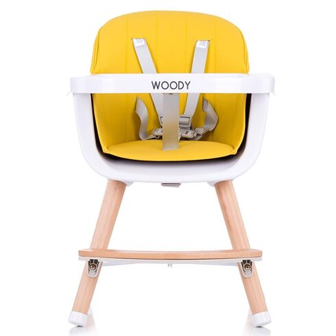 Scaun de masa Chipolino Woody yellow, Culoare: Galben,poza 7