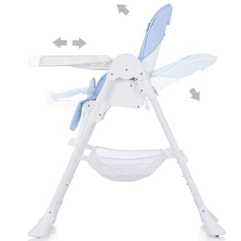 Scaun de masa Chipolino Bandi Blue, Culoare: Albastru,poza 3