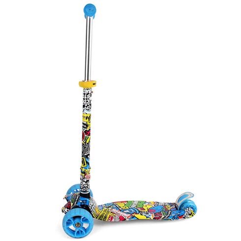 Trotineta Chipolino Croxer Evo colorful grafitti,poza 2  - ExclusivMAG.ro Trotineta Chipolino Croxer Evo colorful grafitti,poza 2