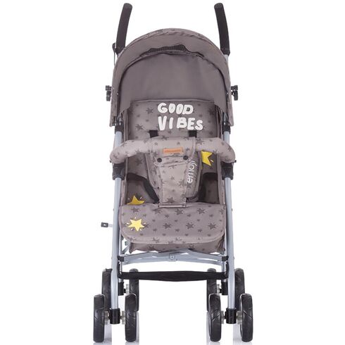 Carucior sport Chipolino Emoji mocca, Culoare: Crem - poza 2 - ExclusivMAG.ro