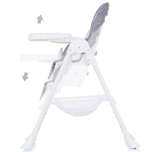 Scaun de masa Chipolino Bandi Grey, Culoare: Gri,poza 4