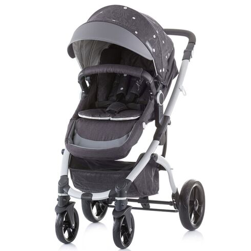 Carucior 3 in 1 Chipolino Malta silver, Culoare: Gri,poza 2  - ExclusivMAG.ro Carucior 3 in 1 Chipolino Malta silver, Culoare: Gri,poza 2