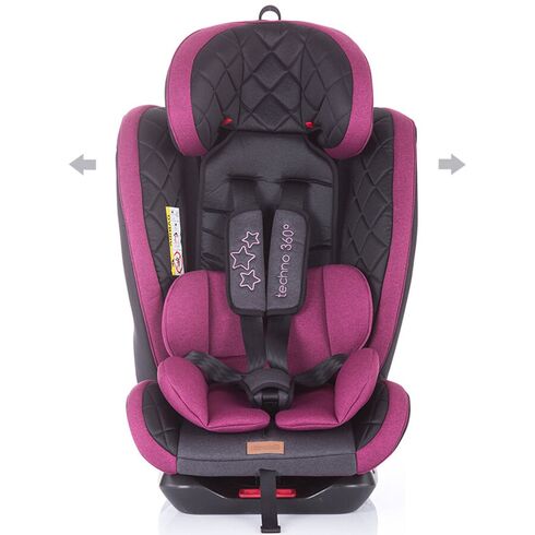 Scaun auto Isofix Chipolino Techno 0-36 kg orchid, Culoare: Violet, Grupa: 0-36kg (0 luni - 12 ani) - poza 3 - ExclusivMAG.ro