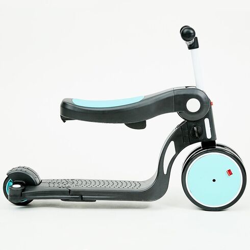 Bicicleta, tricicleta si trotineta Chipolino All Ride 4 in 1 sky, Culoare: Albastru,poza 3