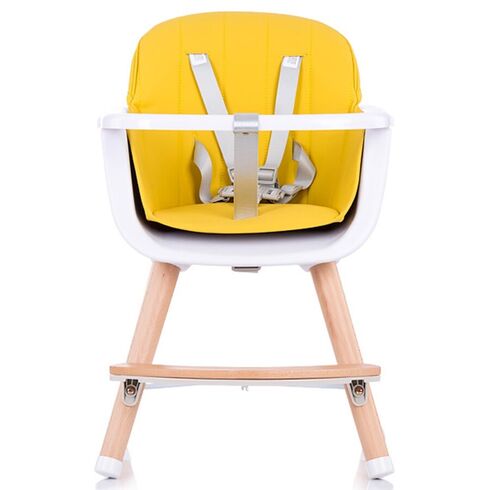 Scaun de masa Chipolino Woody yellow, Culoare: Galben,poza 8
