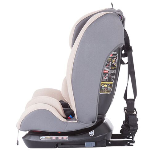 Scaun auto Isofix Chipolino Techno 0-36 kg mocca, Culoare: Crem, Grupa: 0-36kg (0 luni - 12 ani),poza 4  - ExclusivMAG.ro Scaun auto Isofix Chipolino Techno 0-36 kg mocca, Culoare: Crem, Grupa: 0-36kg (0 luni - 12 ani),poza 4