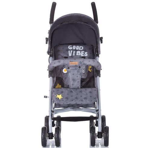 Carucior sport Chipolino Emoji graphite, Culoare: Gri,poza 2