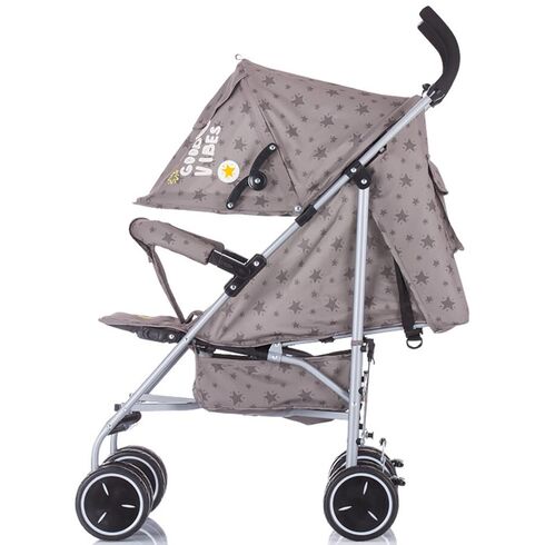 Carucior sport Chipolino Emoji mocca, Culoare: Crem - poza 5 - ExclusivMAG.ro