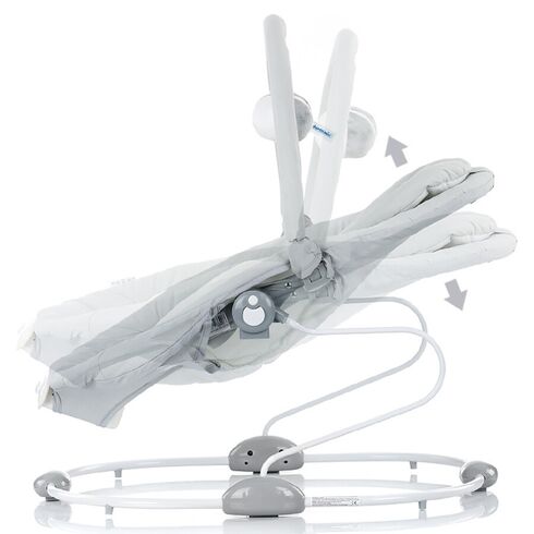 Scaunel balansoar Chipolino Siesta pink, Culoare: Roz,poza 2