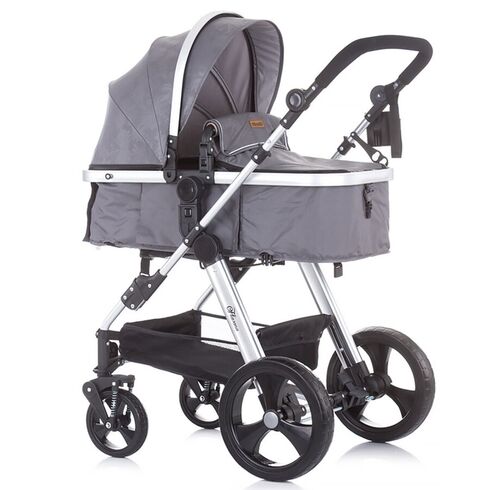 Carucior 3 in 1 Chipolino Havana graphite, Culoare: Gri,poza 12