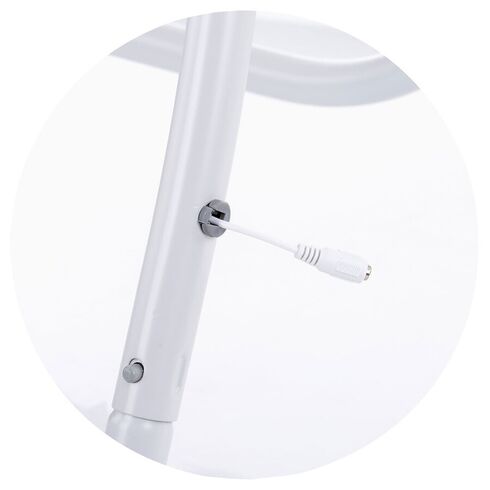 Leagan electric Chipolino Aida doggie gray, Culoare: Alb/Gri,poza 7