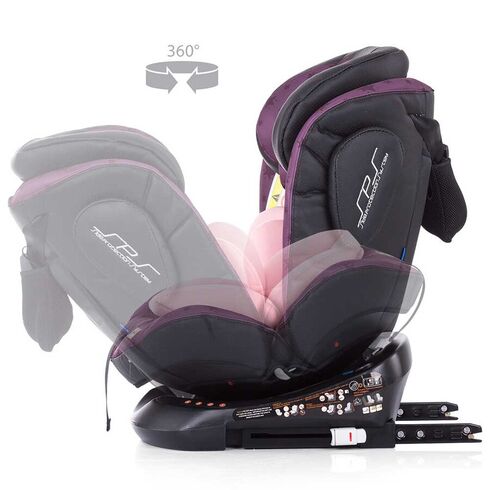 Scaun auto Isofix Chipolino Twist 0-36 kg orchid, Culoare: Mov, Grupa: 0-36kg (0 luni - 12 ani) - poza 7 - ExclusivMAG.ro