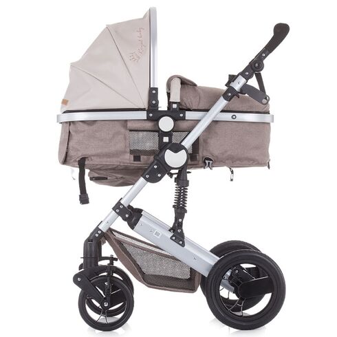 Carucior 2 in 1 Chipolino Terra mocca linen,poza 10  - ExclusivMAG.ro Carucior 2 in 1 Chipolino Terra mocca linen,poza 10