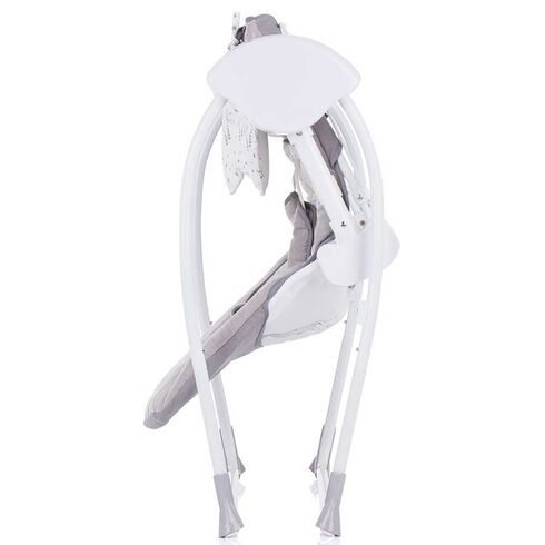 Leagan electric Chipolino Lullaby Grey, Culoare: Gri,poza 4