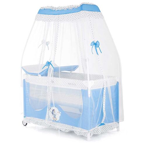 Patut pliabil Chipolino Sahara pilot, Culoare: Albastru,poza 2  - ExclusivMAG.ro Patut pliabil Chipolino Sahara pilot, Culoare: Albastru,poza 2