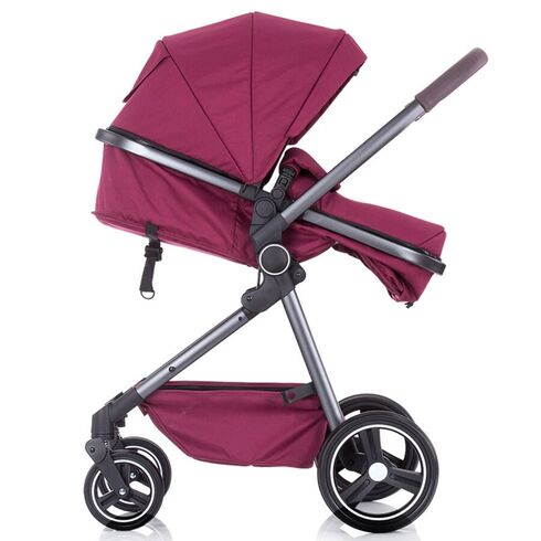 Carucior 2 in 1 Chipolino Noah orchid linen, Culoare: Violet,poza 3