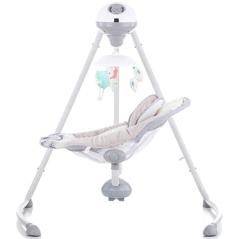 Leagan electric Chipolino Aida gray dumbo, Culoare: Gri,poza 3