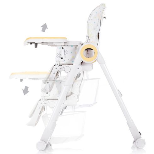 Scaun de masa Chipolino Master Chef lime, Culoare: Galben,poza 4