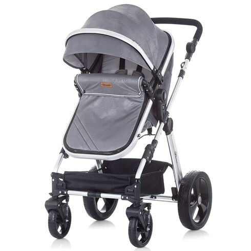 Carucior 3 in 1 Chipolino Havana graphite, Culoare: Gri,poza 7