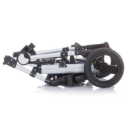 Carucior 3 in 1 Chipolino Terra blue linen,poza 6