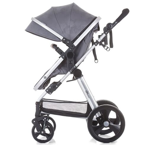 Carucior 3 in 1 Chipolino Havana graphite, Culoare: Gri,poza 10