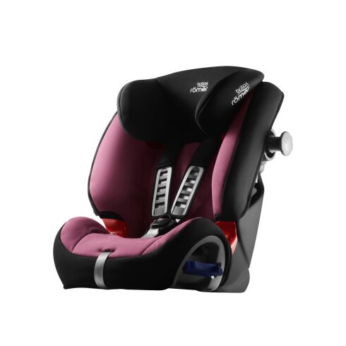 Scaun auto rearward facing Multi-Tech III Wine Rose Britax-Romer, Culoare: Roz, Grupa: 9-25kg (9 luni - 7 ani)