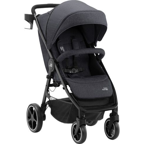 Carucior B-Agile 4 M Black Shadow- Britax, Culoare: Negru,poza 5