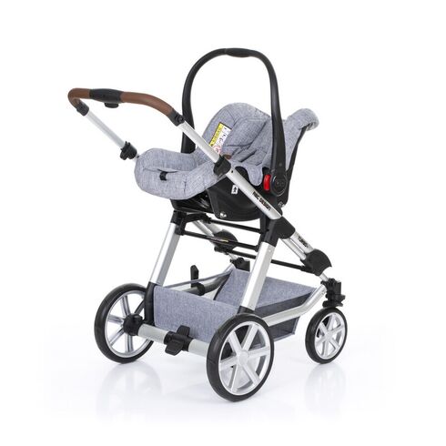 Carucior Turbo 4 Graphite Grey ABC Design 2019, Culoare: Gri deschis,poza 7