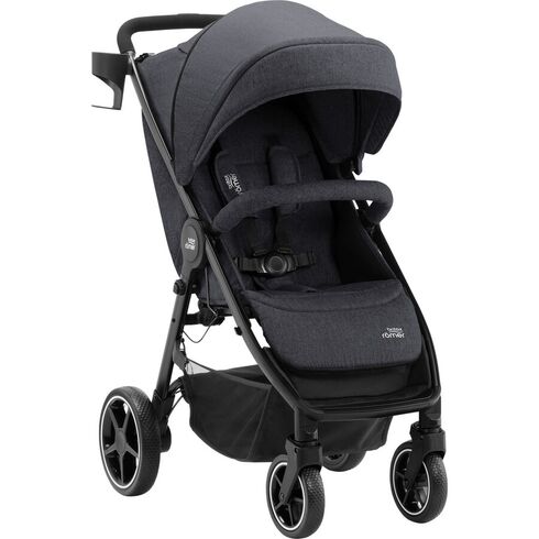 Carucior B-Agile 4 M Linen beige- Britax, Culoare: Crem,poza 6  - ExclusivMAG.ro Carucior B-Agile 4 M Linen beige- Britax, Culoare: Crem,poza 6