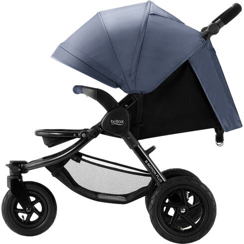Carucior B-motion 3 PLUS New Blue denim Britax 2019,poza 3  - ExclusivMAG.ro Carucior B-motion 3 PLUS New Blue denim Britax 2019,poza 3