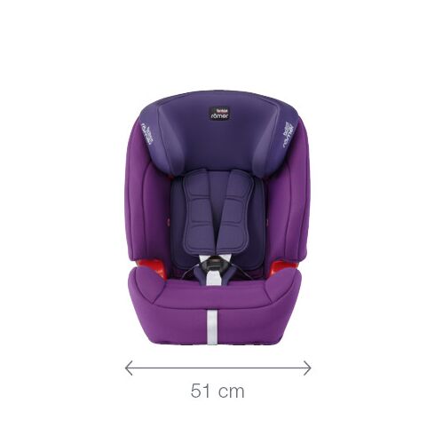 Scaun auto Evolva 123 SL SICT Black Marble Britax-Romer, Culoare: Negru, Grupa: 9-36kg (9 luni - 12 ani),poza 2