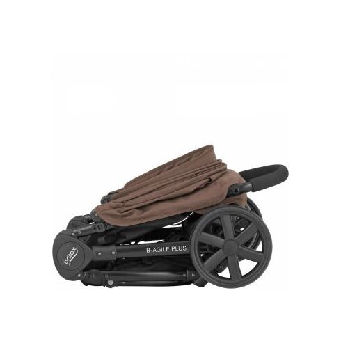 Carucior B-Agile 4 PLUS Cosmos Black Britax, Culoare: Negru,poza 3  - ExclusivMAG.ro Carucior B-Agile 4 PLUS Cosmos Black Britax, Culoare: Negru,poza 3