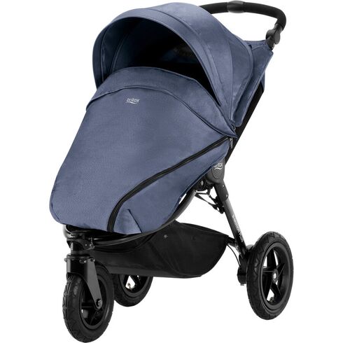 Carucior B-motion 3 PLUS New Blue denim Britax 2019,poza 4  - ExclusivMAG.ro Carucior B-motion 3 PLUS New Blue denim Britax 2019,poza 4