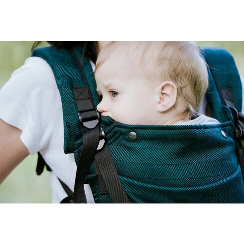 Kavka - Marsupiu ergonomic 2 in 1, Baltic Herringbone - poza 5 - ExclusivMAG.ro
