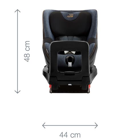 Scaun auto Dualfix I-size Burgundy Red Britax-Romer, Culoare: Visiniu, Grupa: 0-18kg (0 luni - 4 ani),poza 6