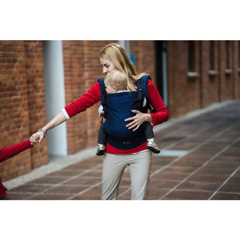 Kavka - Marsupiu ergonomic 2 in 1, Blue Classic,poza 3