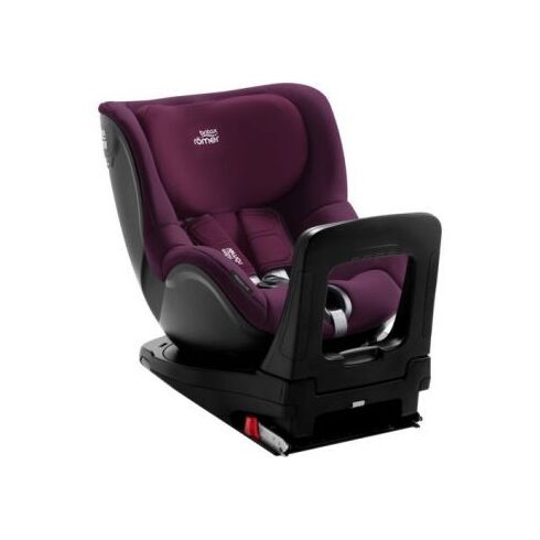 Scaun auto Dualfix I-size Burgundy Red Britax-Romer, Culoare: Visiniu, Grupa: 0-18kg (0 luni - 4 ani),poza 4