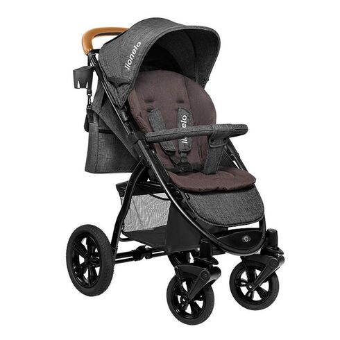 Carucior sport Lionelo Annet Tour, Caramel, Culoare: Gri/Negru,poza 2  - ExclusivMAG.ro Carucior sport Lionelo Annet Tour, Caramel, Culoare: Gri/Negru,poza 2