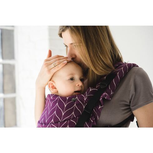 Kavka - Marsupiu ergonomic 2 in 1, Sage Braid,poza 3  - ExclusivMAG.ro Kavka - Marsupiu ergonomic 2 in 1, Sage Braid,poza 3