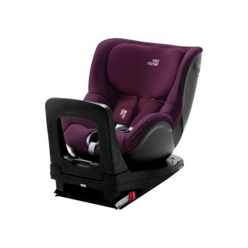 Scaun auto Dualfix I-size Burgundy Red Britax-Romer, Culoare: Visiniu, Grupa: 0-18kg (0 luni - 4 ani),poza 2