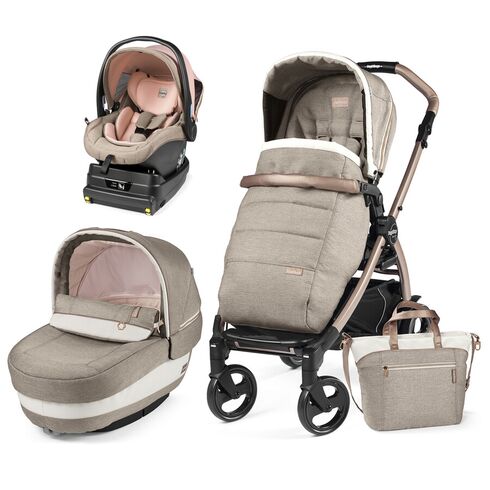 Carucior 3 in 1 Book 51 Mon Amour Elite i-Size Peg Perego  - ExclusivMAG.ro