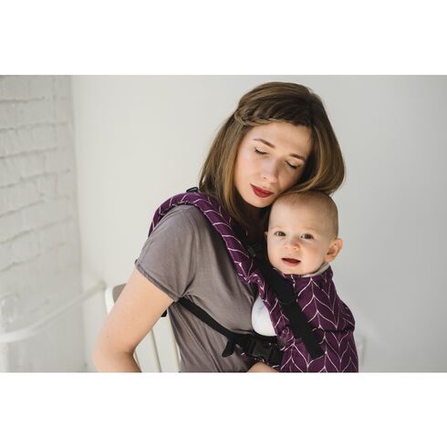 Kavka - Marsupiu ergonomic 2 in 1, Sage Braid,poza 6  - ExclusivMAG.ro Kavka - Marsupiu ergonomic 2 in 1, Sage Braid,poza 6