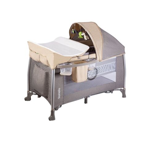 Patut pliant Lionelo Simon, Beige,poza 3