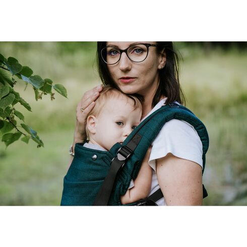 Kavka - Marsupiu ergonomic 2 in 1, Baltic Herringbone - poza 4 - ExclusivMAG.ro
