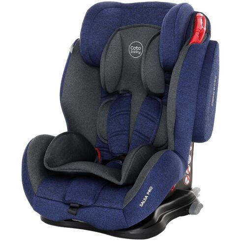 Scaun auto Isofix Salsa Pro Melange Albastru Inchis - Coto Baby
