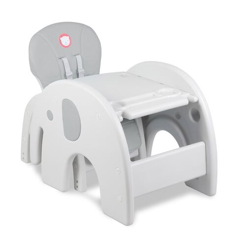 Scaun de masa 2 in 1 Eli Grey - Lionelo