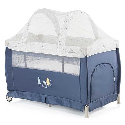 Patut pliabil Bella blue indigo - Chipolino